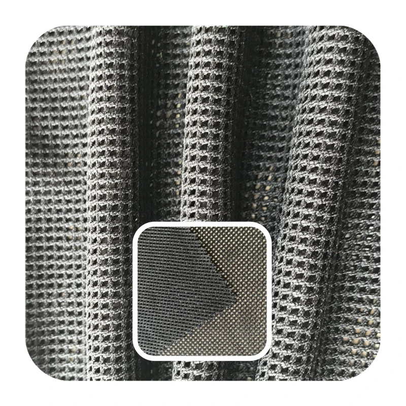 M2/ROOSO China Manufacturer 100% Polyester DTY  65gsm Mesh Net Fabric Tactical Backpack Fabric
