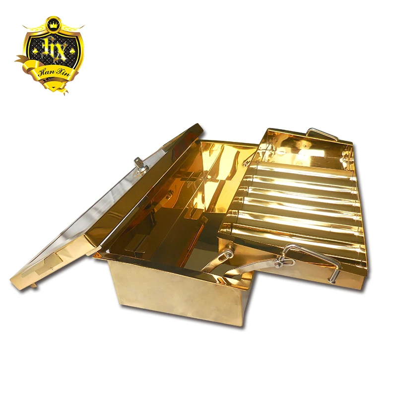 High Quality Casino Poker Chips Dealer Tray Two Tier Poker Chip Flow Tray