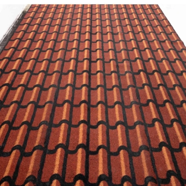 Self Adhesive Easy to Install Green Roof Tiles Waterproof Flat Roofs Asphalt Shingles