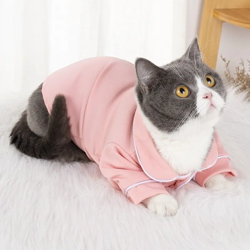 Luxury Pet Dog Cat Puppy Pajamas Shirts Pyjamas Apparel Clothes Costumes Dogs Ropa Pijama Perro Para Mascotas Products Supplies