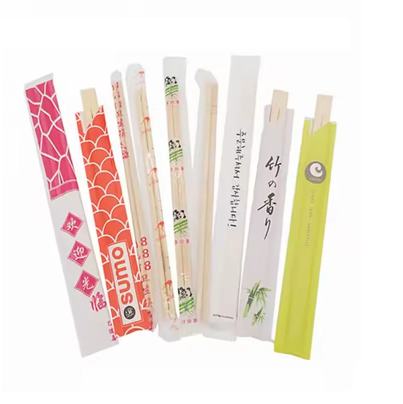 Sushi chopsticks paper wrapped Eco-friendly Disposable Healthy Disposable Wholesale in bulk from Vietnam