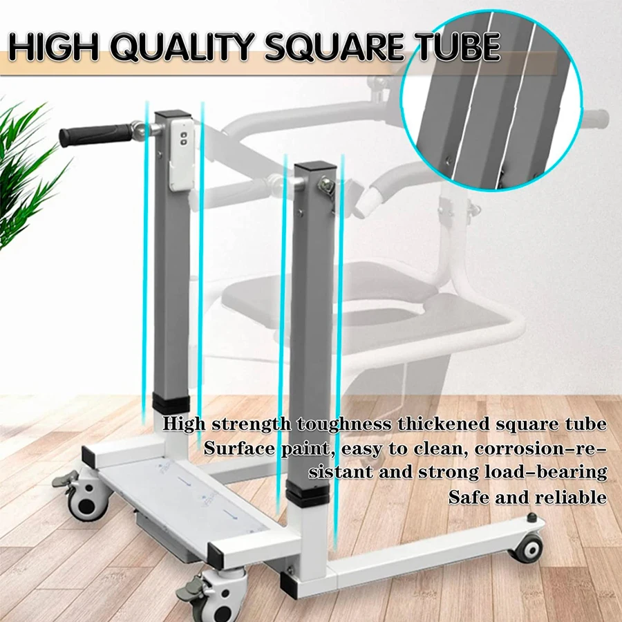 Multifunction Lift Patient Transfer Chair for The Disabled and The Elderly aids for Personal Hygiene and for Bathroom wheelchair