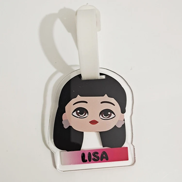 
ROSE PI NK LISE JENNIE JISOO Luggage pendant for peripheral products 
