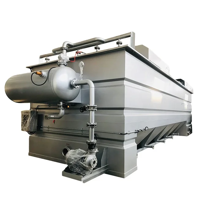 Оборудование для очистки сточных вод, Флотация растворенным воздухом, Промышленный очиститель воды DAF