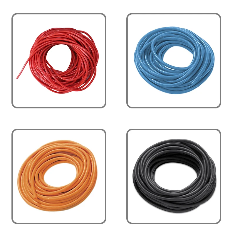 Colored spearfishing rubber tube fishing latex tubing fitness safety resistance band