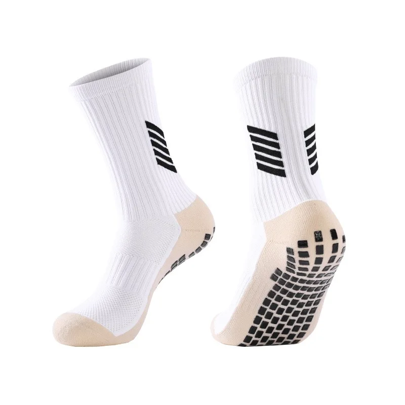 Wholesale Professional Anti-slip Soccer Socks Kids Youth Men Grip Antislip Athletic Sports Football Socks