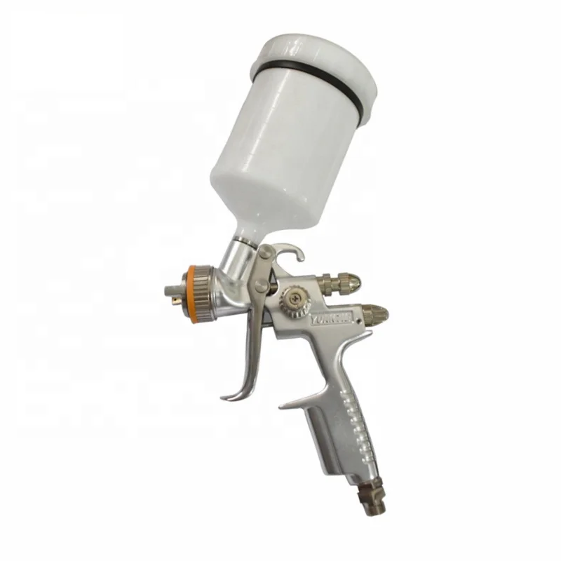 500 мл YT-1000 безвоздушного мини высокого давления Беспроводная хромированная краска пистолет