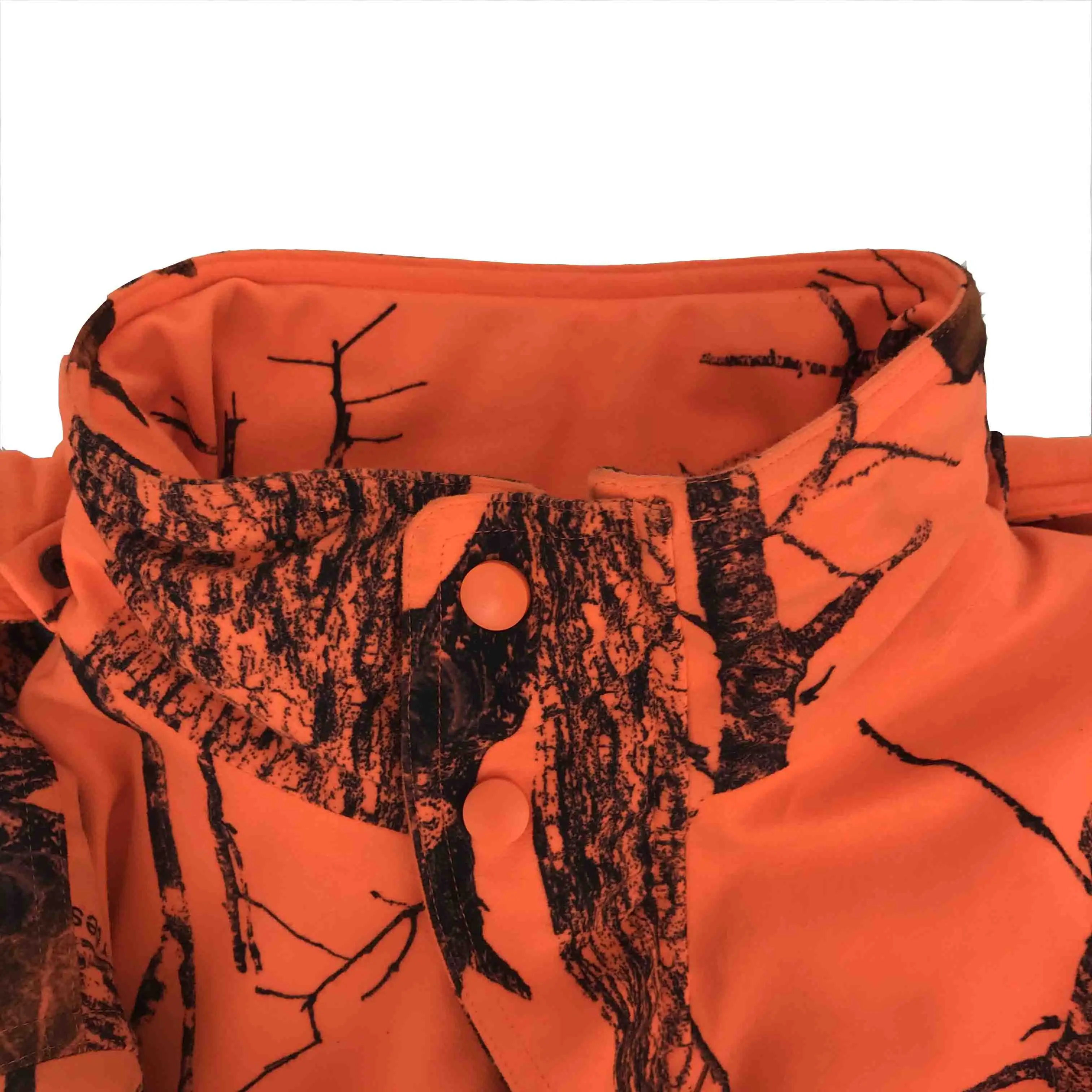 Men Winter Orange Forest Hunting Shooting Camo Insulated Jackets For Deer Hunting Games