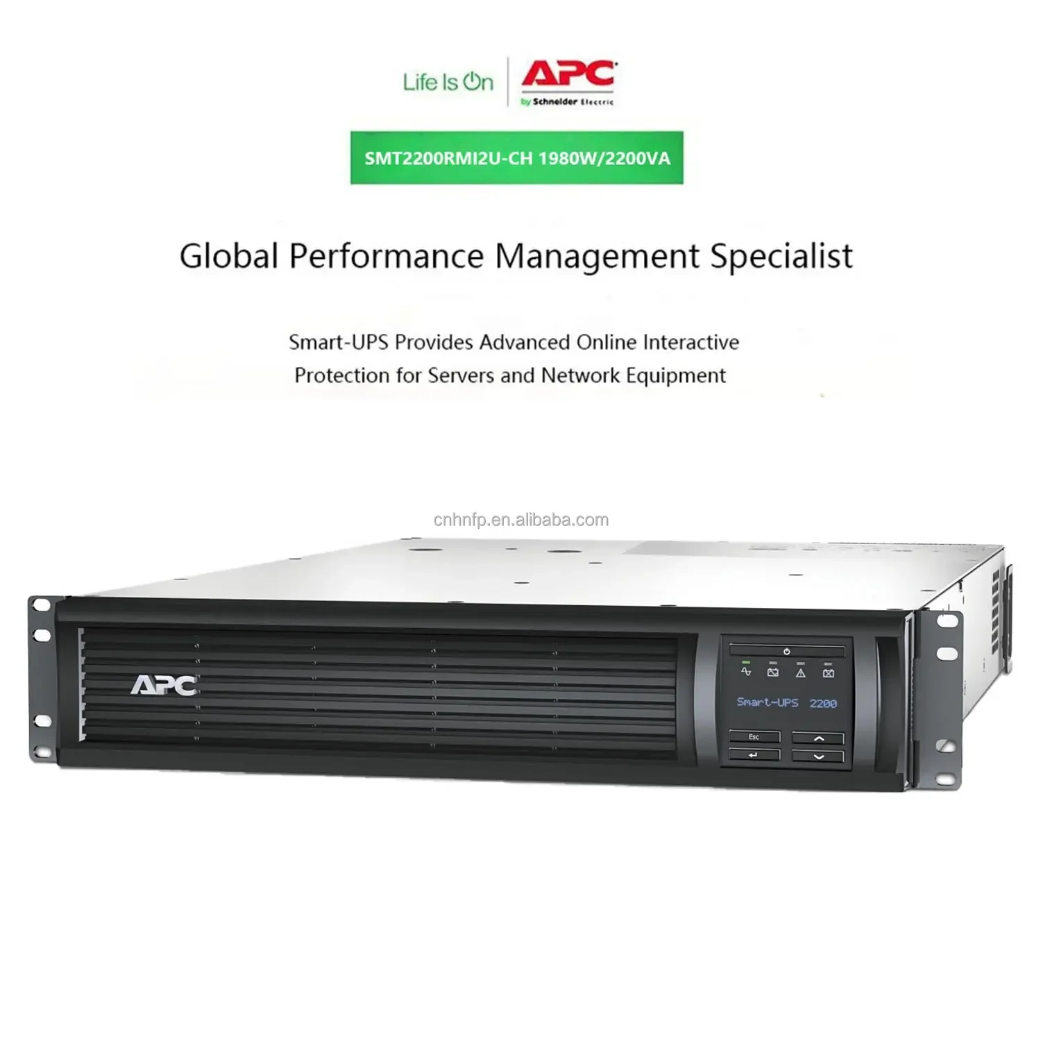 APC ups источник бесперебойного питания SMT2200RMI2U-CH 1980 Вт/2 2 кВА в стойке стабилизированное напряжение резервная батарея