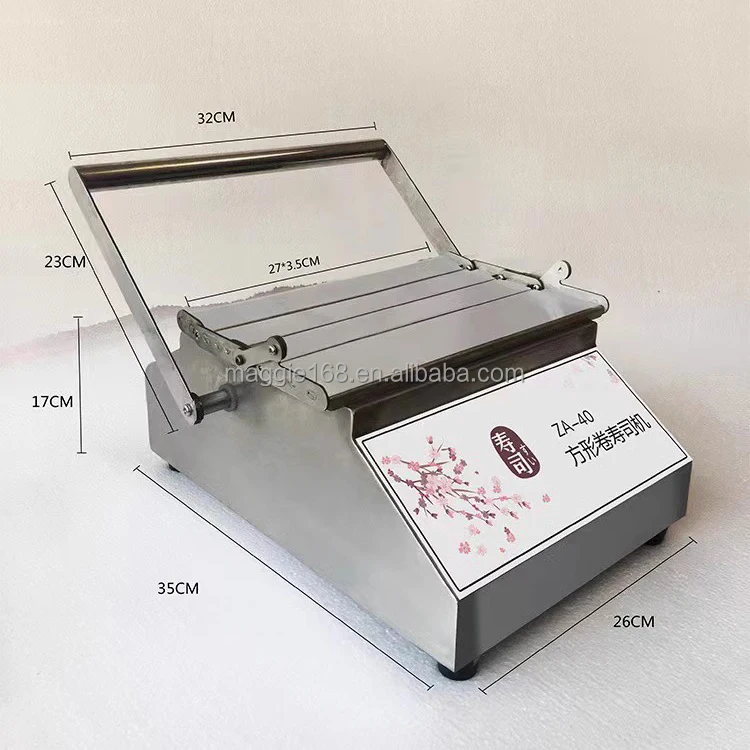 Futo Maki/Hoso Maki Sushi Rice Machine Japanese Sushi Molding Making Machine With Delicious Food