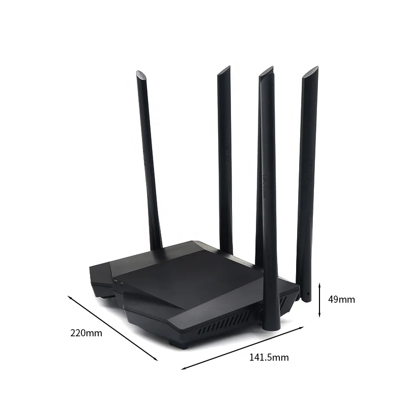 AC7 wifi router module DualBand AC1200M Support Multi language Settings English packaging IPV6 5g Wi-Fi router