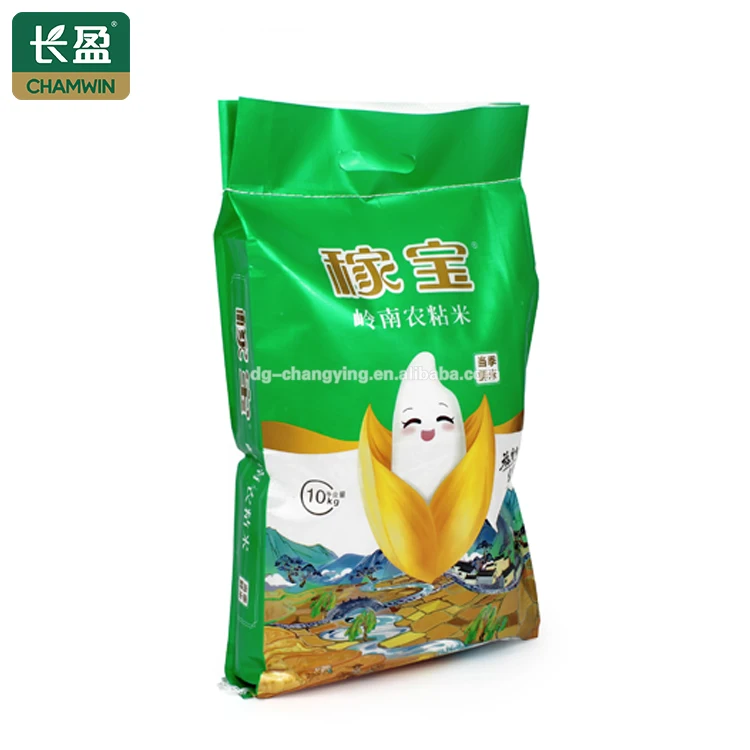 High quality 25kg woven rice sack manufacturer philippines packaging bag pp packing bags for rice and sugar