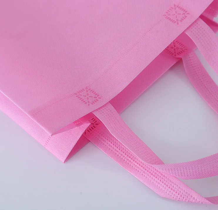 Heat Sealed Bag Non Woven Promotional Reusable Rpet Non Woven Shopping Bag With Custom Logo