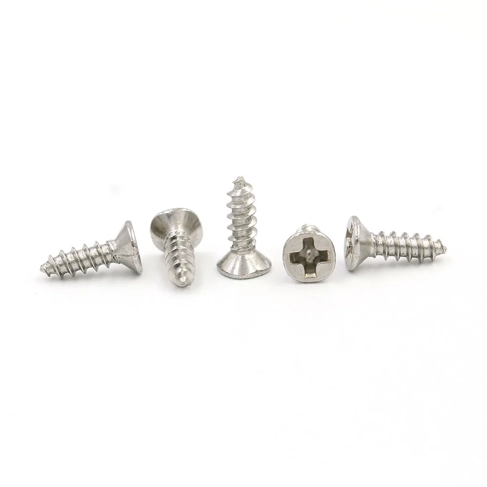 Micro Screws M1x3 Mini Tornillos Especiales 2mm 1cm Tornillo Ssd Flat/csk Head Self Tapping Screw De Acero Inoxidable