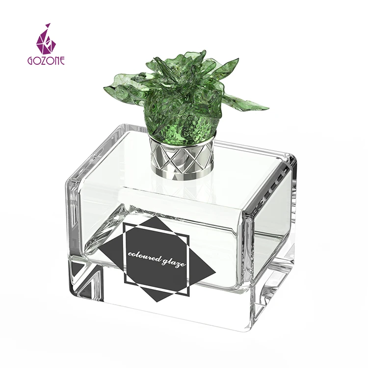 100Ml French Square Spray Glass Perfume 50 Ml Empty Custom Cologne Bottle