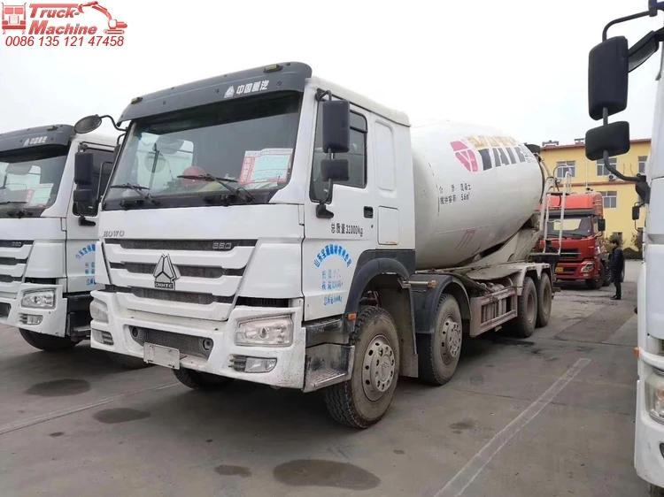 
Sinotruk 6x4 concrete truck mixer Howo used concrete mixer truck prices 