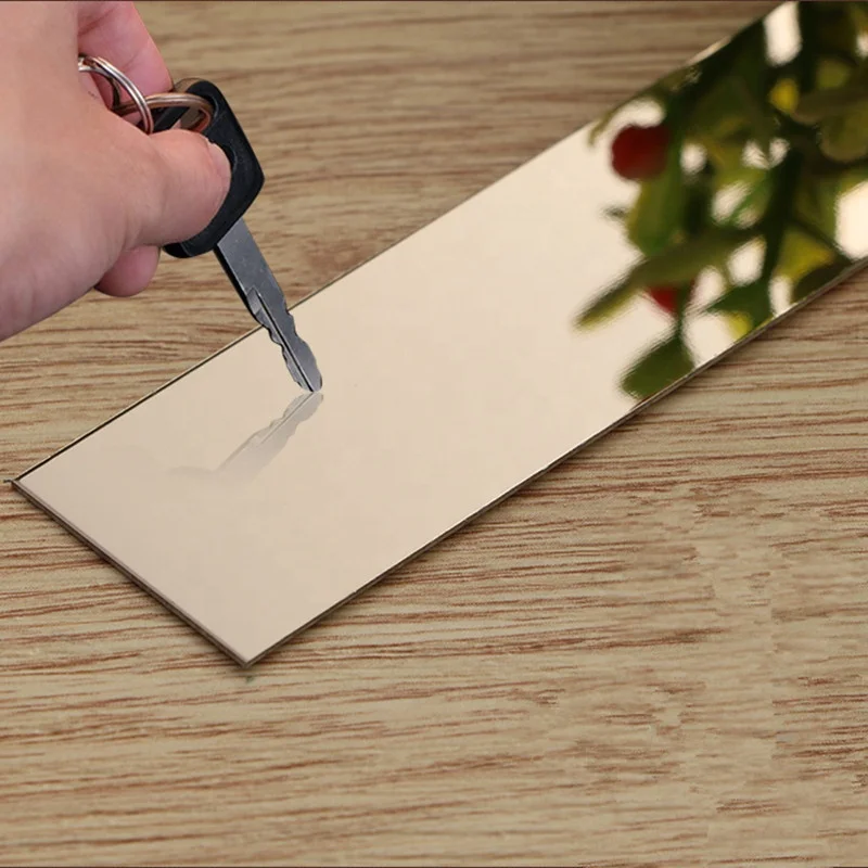 Decorative Stainless Steel Strips 201 Mirror Gold