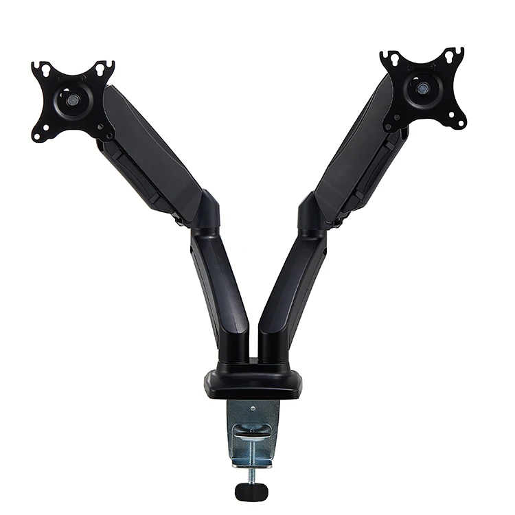 Mounting Classics Computer Bracket Double Arms Gas Spring Full Motion Monitor Desk Mount Monitor Holder Arm