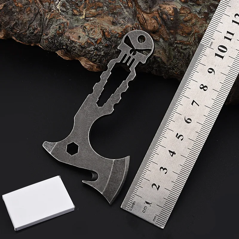 5 in 1 EDC Bottle Opener Wrench Mini Tool Axe