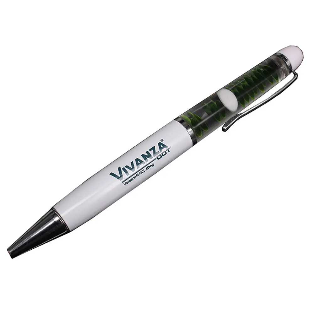 Hot selling manufacture 2D/3D floater Advertising Metal Custom Aqua Design Floating Pens