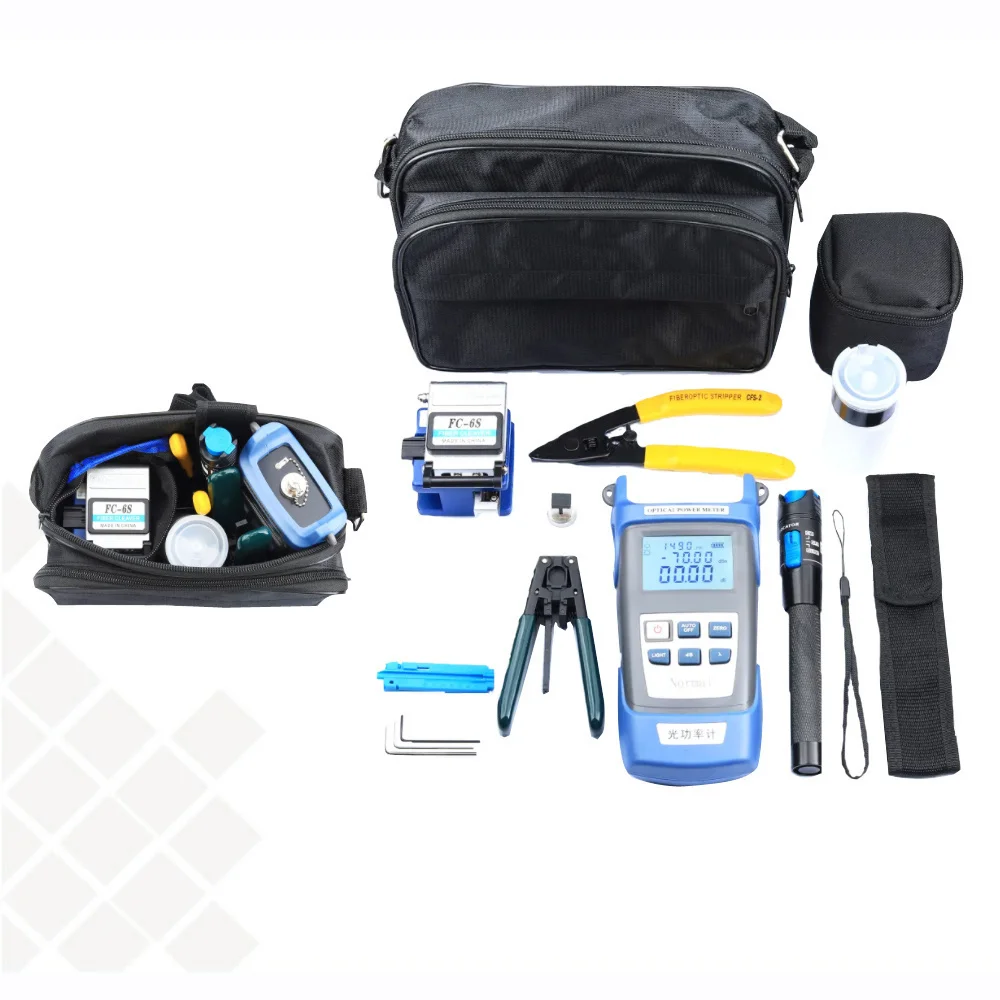 FCST23 Telecom Fiber Optical Network Air Blowing Cable Installation Micro Duct Pipe Cutter Tool Kit For Underground Duct Laying