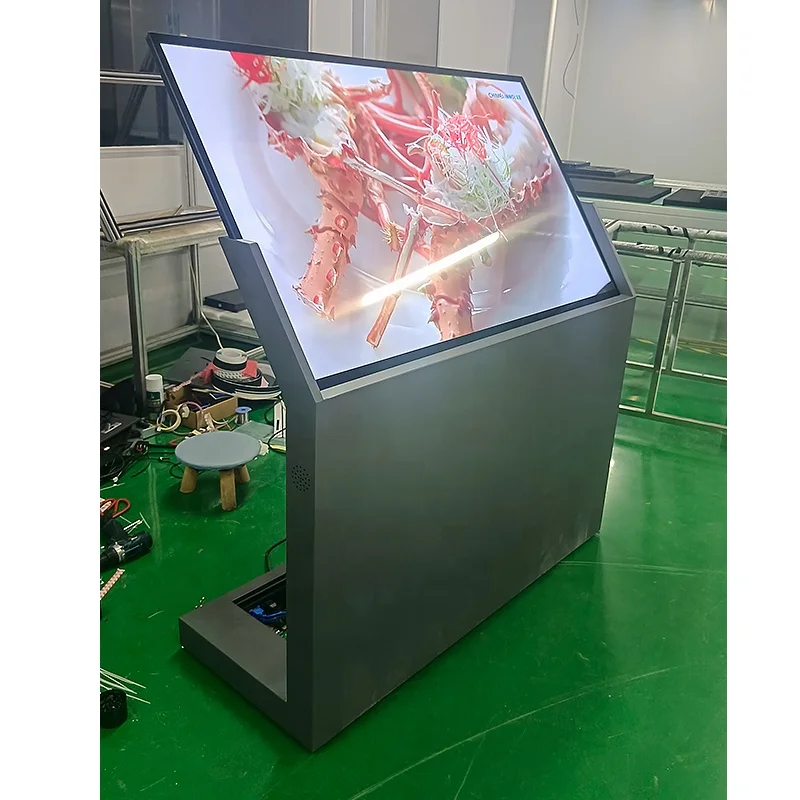 55 дюймов OLED TV LG Панель Прозрачный ТВ прозрачный Oled-экран внутренний информационный киоск