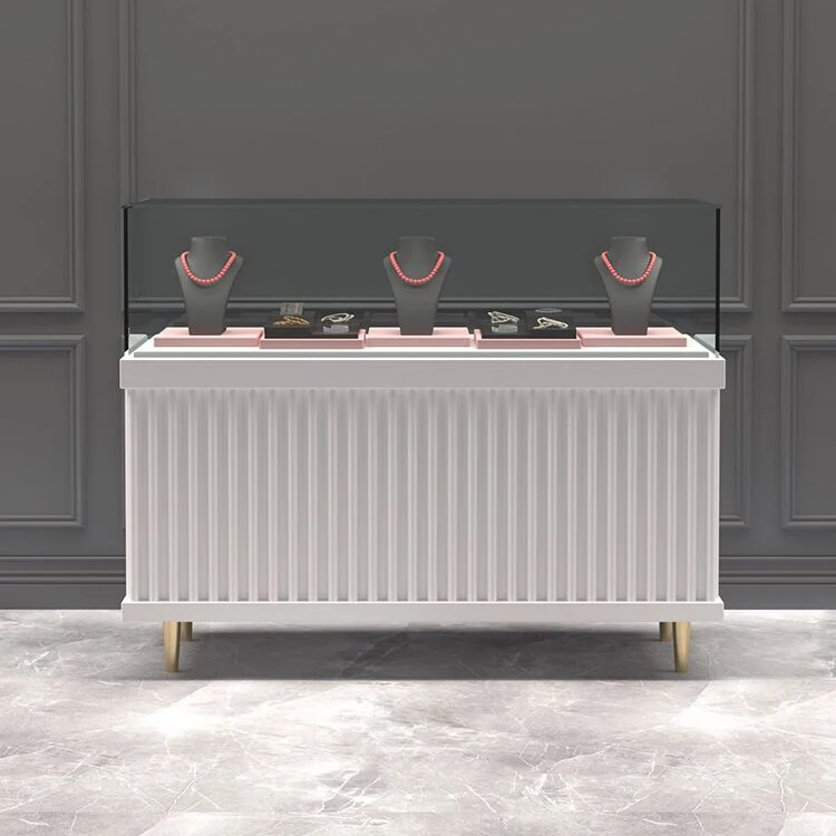 2024 Wholesale cheap price jewelry shop jewelry glass display showcase