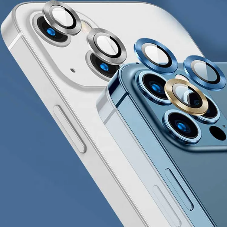 Phone Planet 3D Transparent Camera Lens Glass Film Screen Protector For Iphone Series Cell Phone Lens Cover