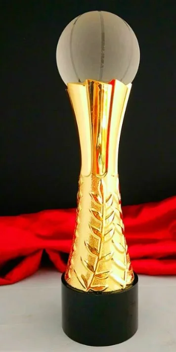 VIP Gifts Sports Souvernis Customized K9 Crystal Baseball Trophy