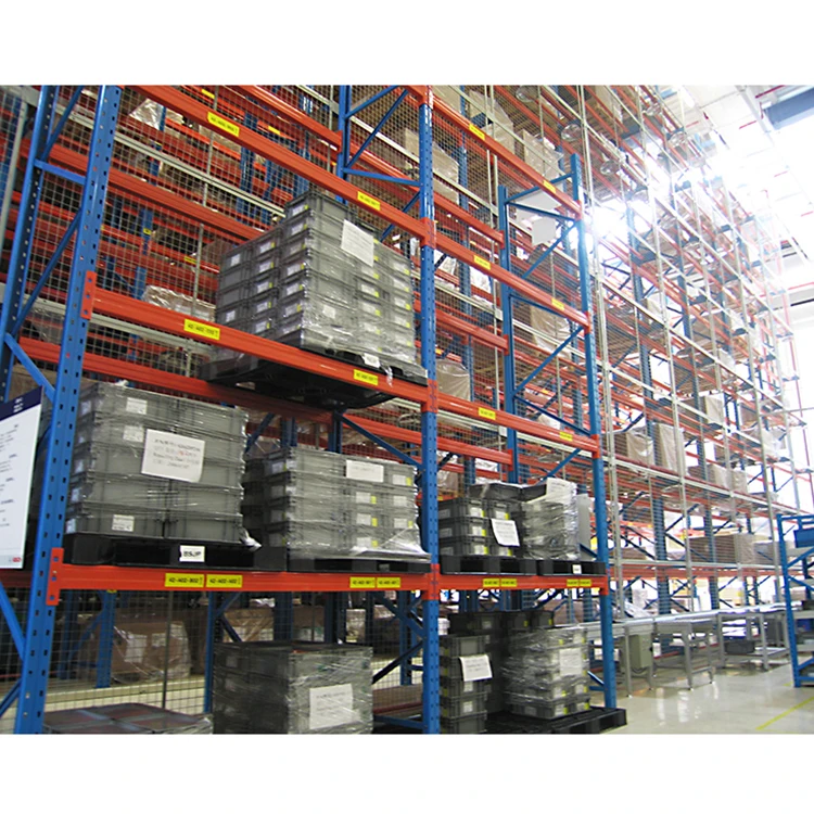 OEM CE Certificate Heavy Duty Warehouse Storage System Steel Euro Pallet Rack