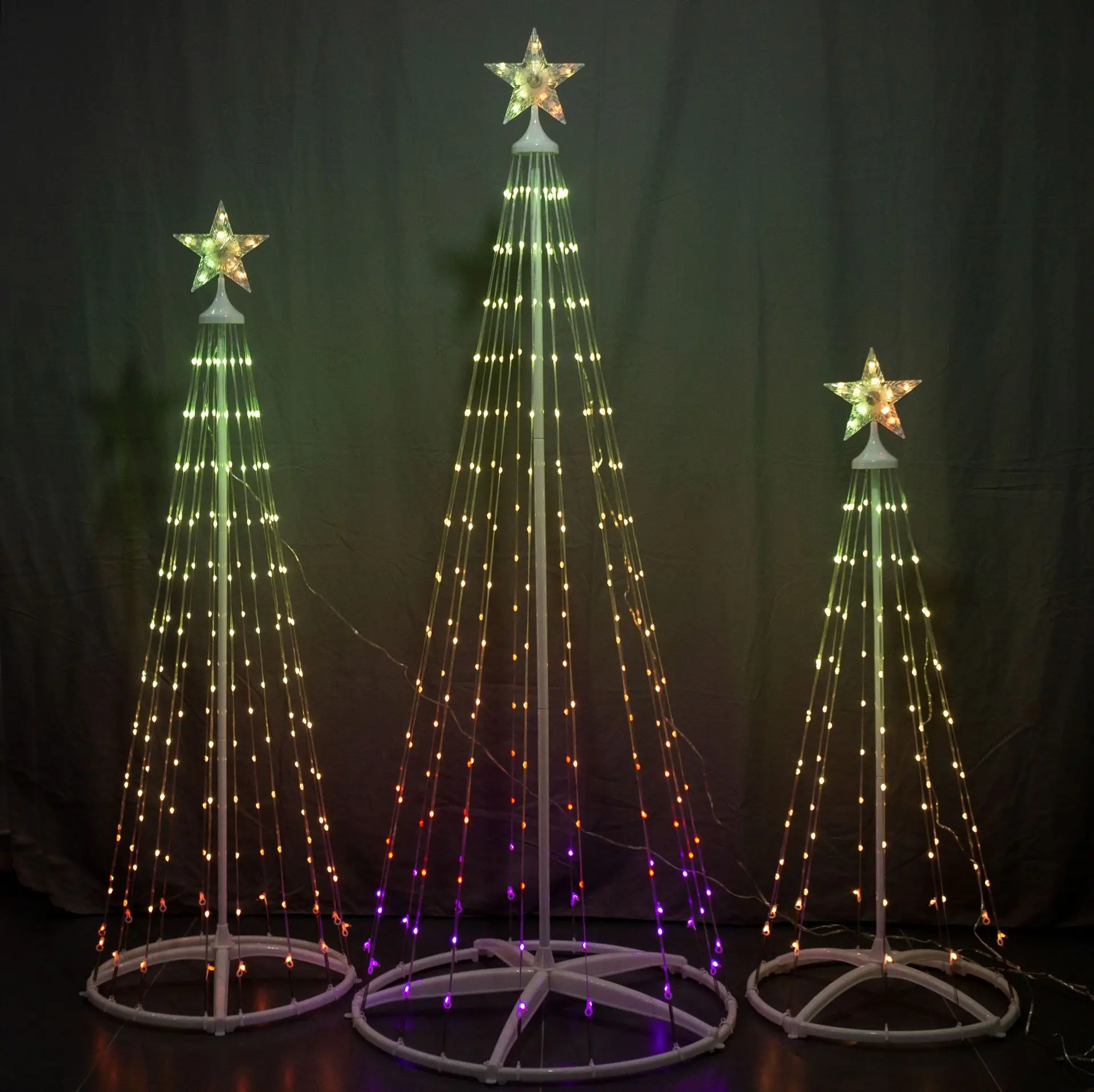 LED String Fairy Christmas Tree Lights Smart Bluetooth Wifi APP Control Indoor Outdoor Garden Party Wedding Christmas