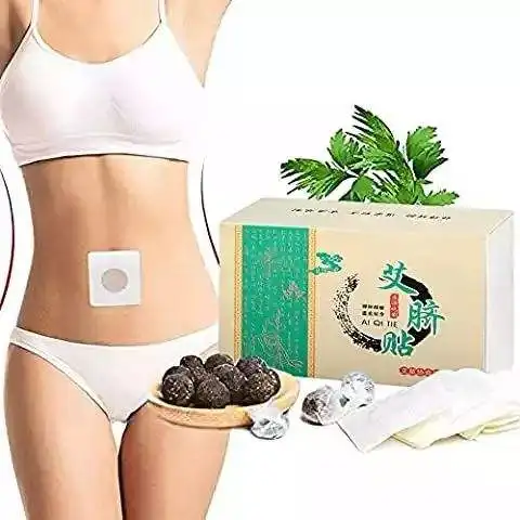 Effective Ancient Belly Pellet Healthy Herbal Tummy Pellets Mugwort Navel Sticker mugwort patch slimming patch