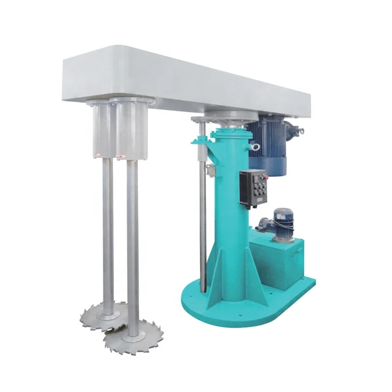 Furniture paint mixer double shaft disperser