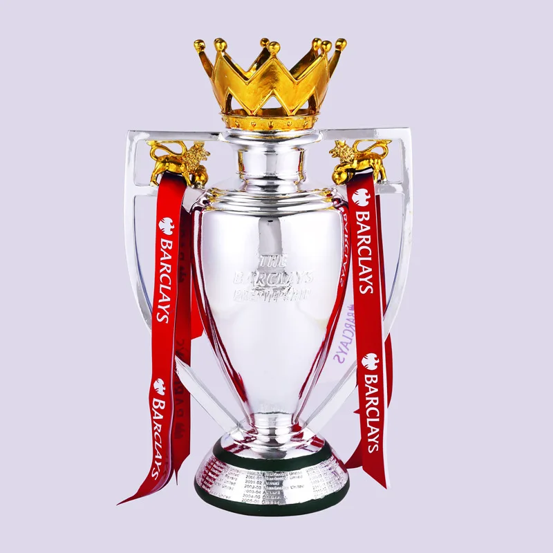 New 2022 Premier Manchester Football Cup Trophy Resin Crafts Balance Car Cup Champions League Trophies