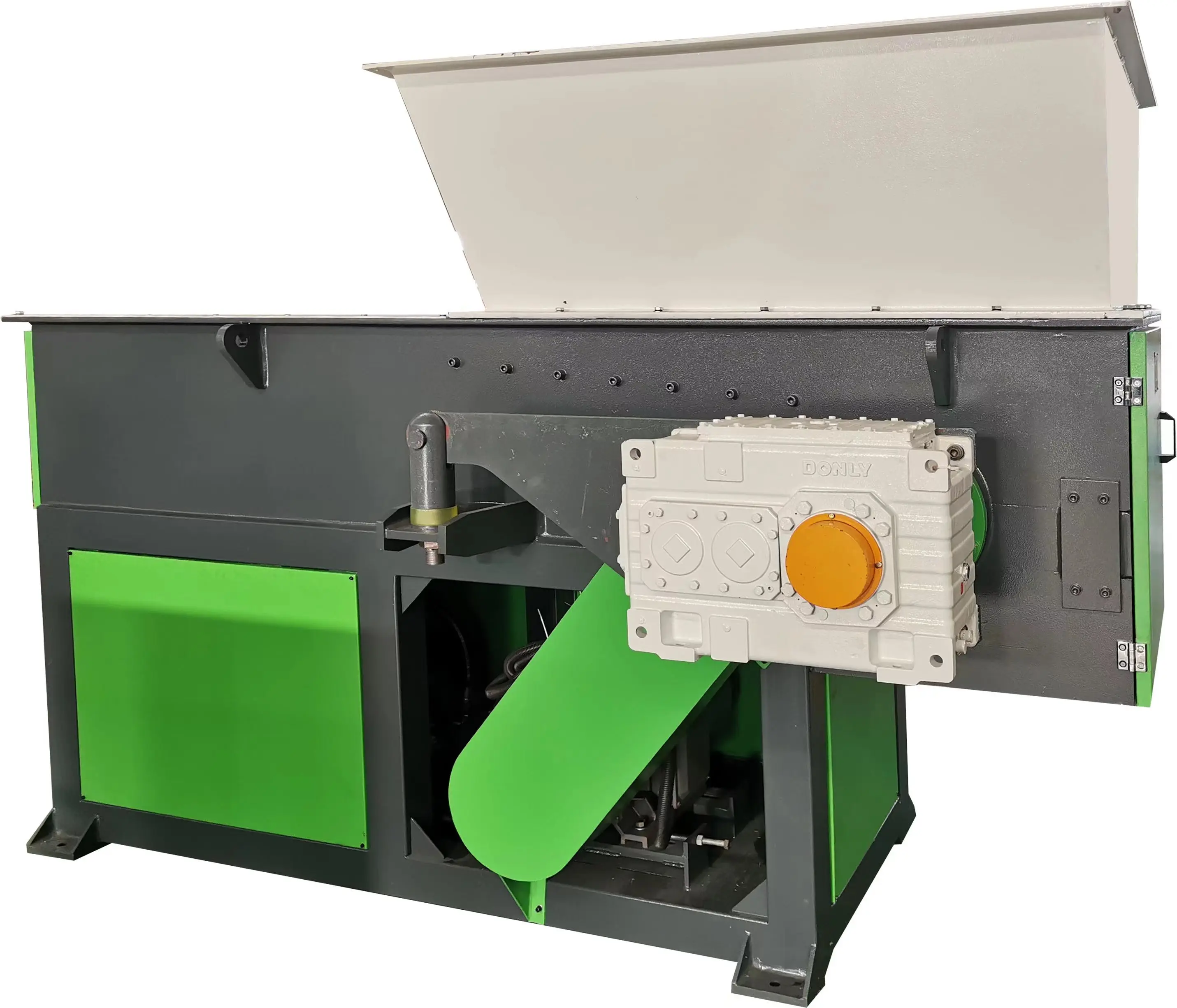 Greenlandplast plastic shredding machine fishing net shredder single shaft shredder