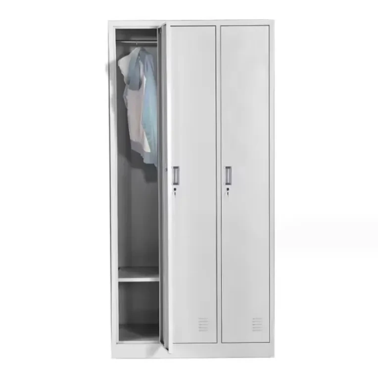 Hot Sale 2 Door Steel Locker Metal Storage Locker For Gym Changing Room Lockers Steel Wardrobe Price