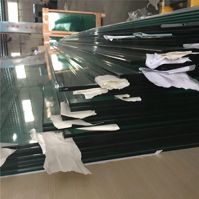 Factory Price Supplier Building  Balustrade Drill Holes Safety Flat Toughened Tempered Glass