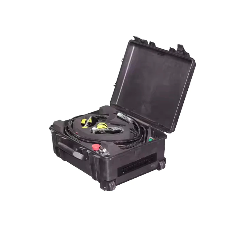 Pulse Portable Luggage Laser Cleaning Machine Rust Removal Paint removal Oil removal Suitcase Laser Cleaner High efficiency