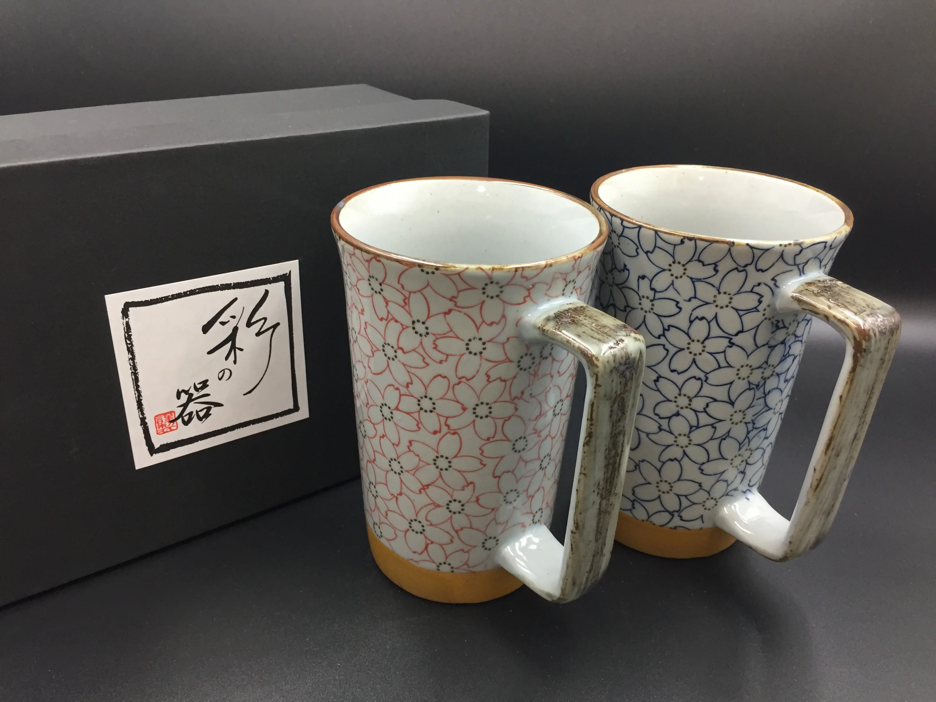 Japan variety patterns stylish shape large capacity gift set 360-degree printed beer mug