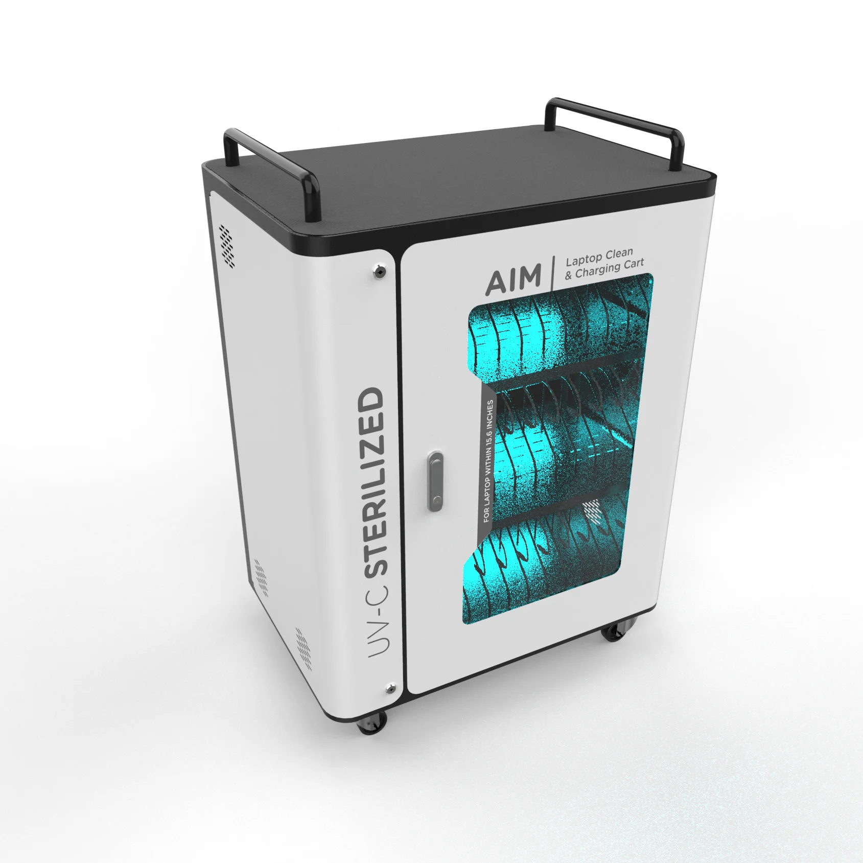 Y2 Power High quality 36 bay charging trolleys with universal AC power outlet Charging cart for laptop notebooks easy to move