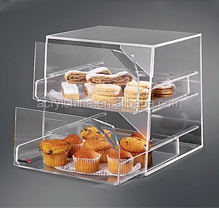 ACC Acrylic Rotating Pick & Mix Dispenser Store Food Display Container Clear