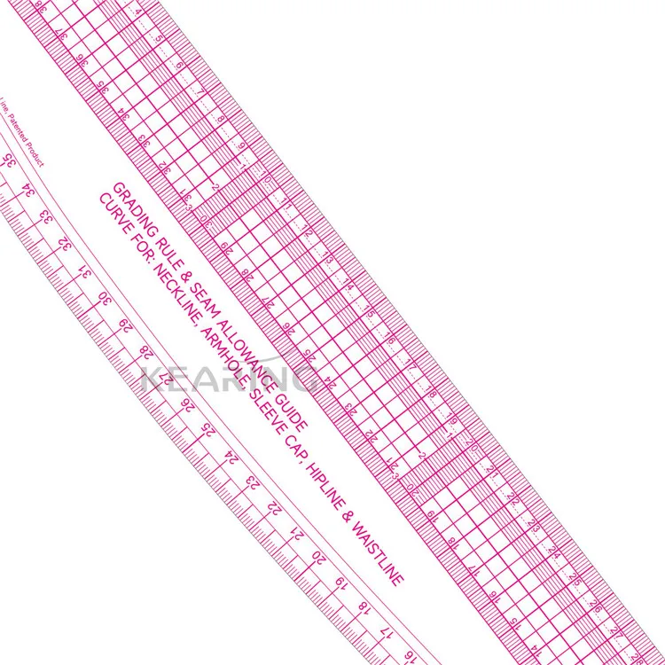 KEARING 6505 Armhole Curve Ruler,Pattern Making Rulers Sewing Patternmaster Fabric