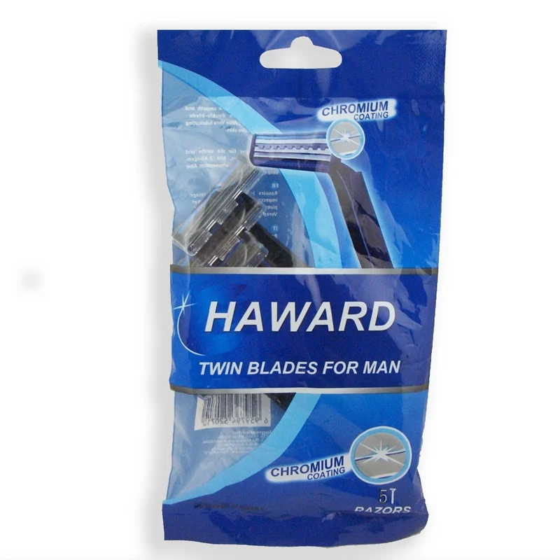 D207 hot sale twin blade face razors disposable razor blades / shaving razor