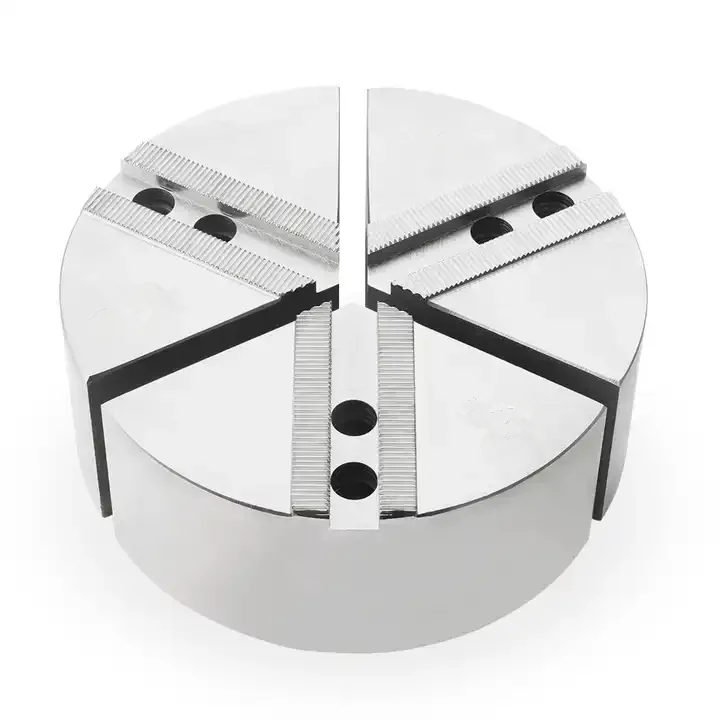 12 Inch Full Grip Round Pie Jaws Steel Pneumatic Power 3 Jaws for Chucks