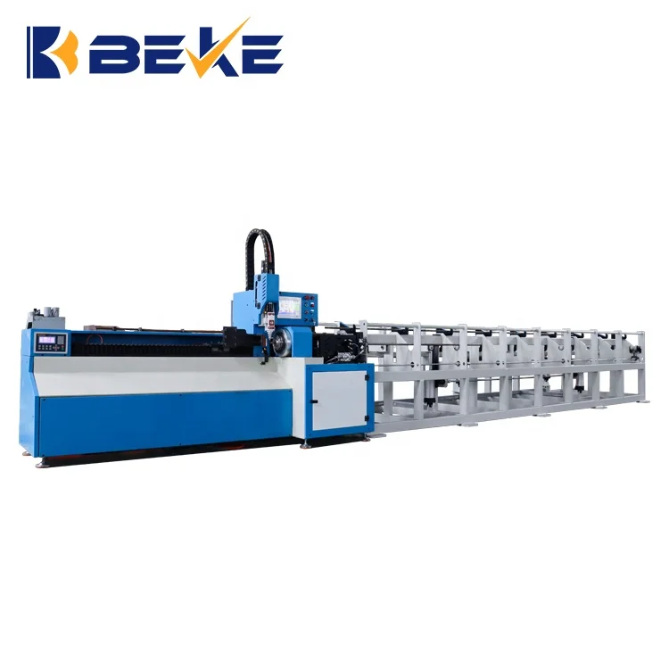1300*2500mm Tube Fiber Laser Cutting Machine Manufacture Price 1000w 3000w Metal Fiber Laser Pipe Tube Cutting Machine