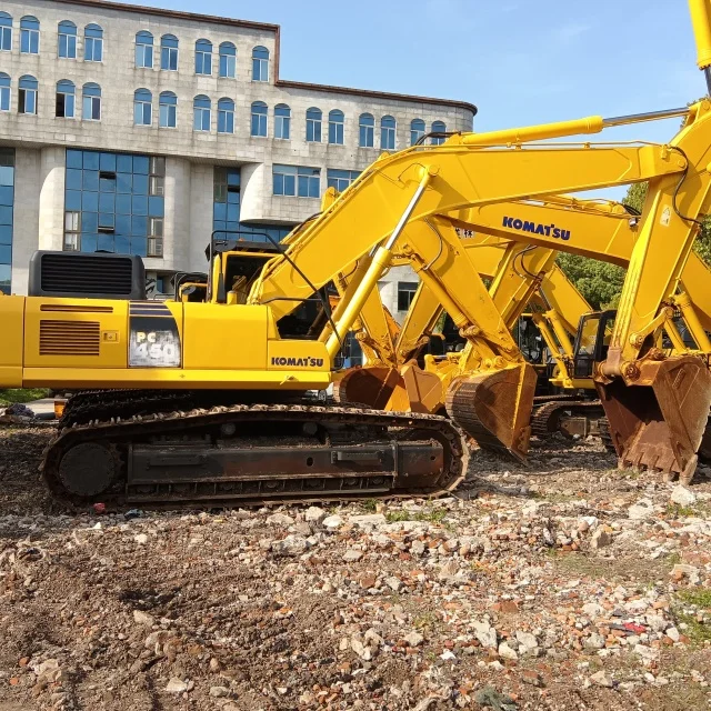 Оригинальная картина Komatsu используется PC450-8 Большой Гусеничный Экскаватор распродажа