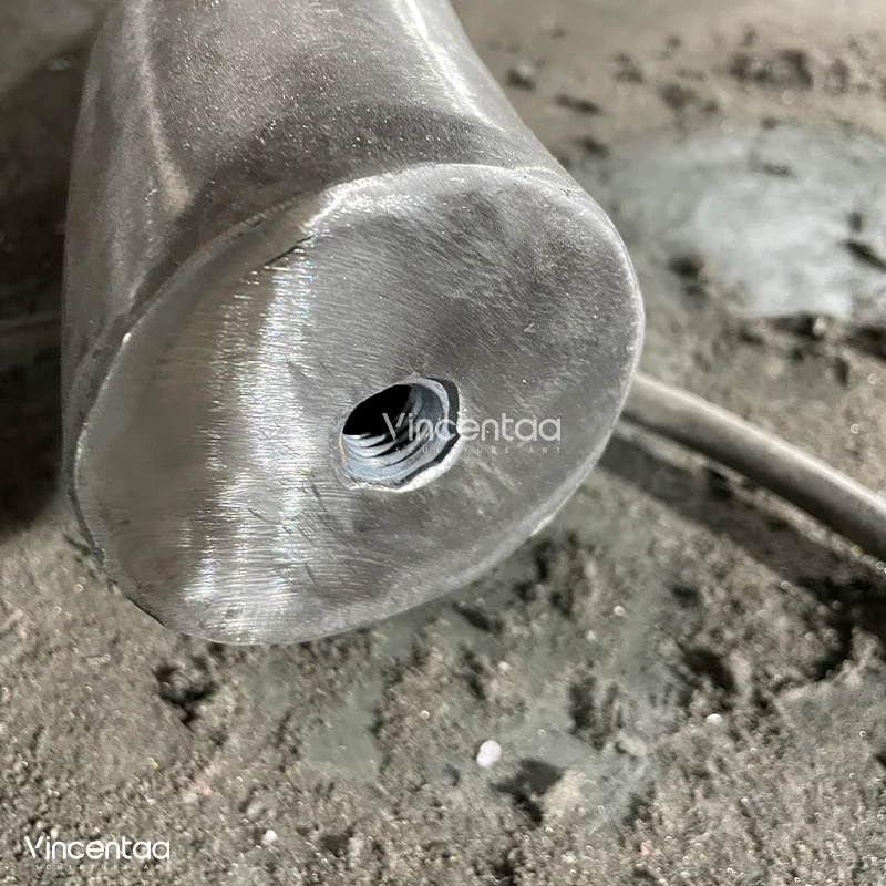 Vincentaa Modern Lighting Mushroom Stainless Steel Sculpture Custom Park Garden Decorative Sculpture