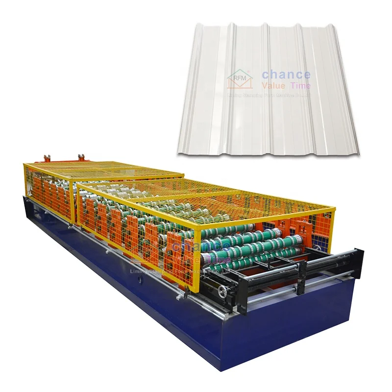 Liming Steel Tile Making Machinery Sheet Metal Roof Tile Panel Cold Roll Forming Machine
