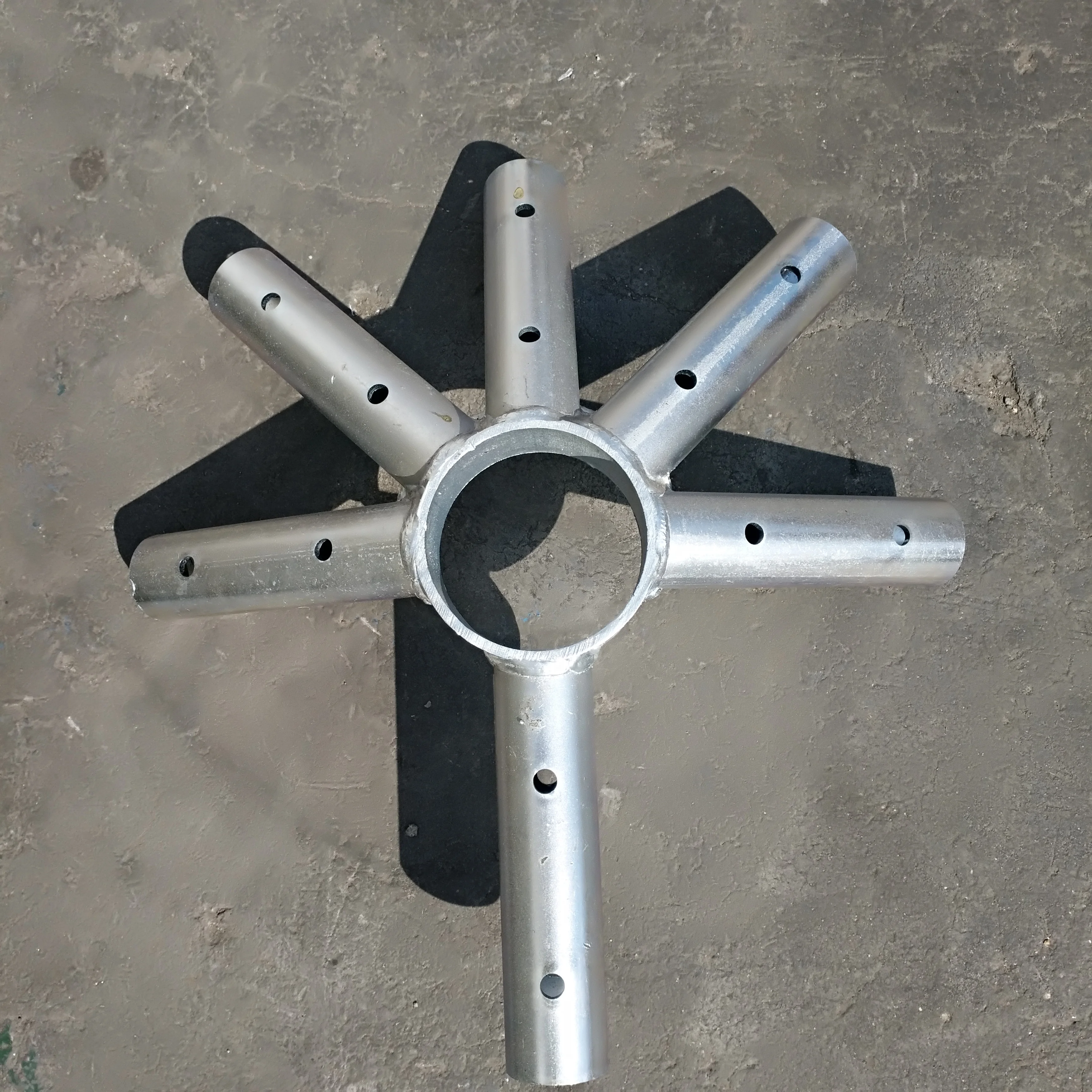 pipe metal joint for creform pipe rack system