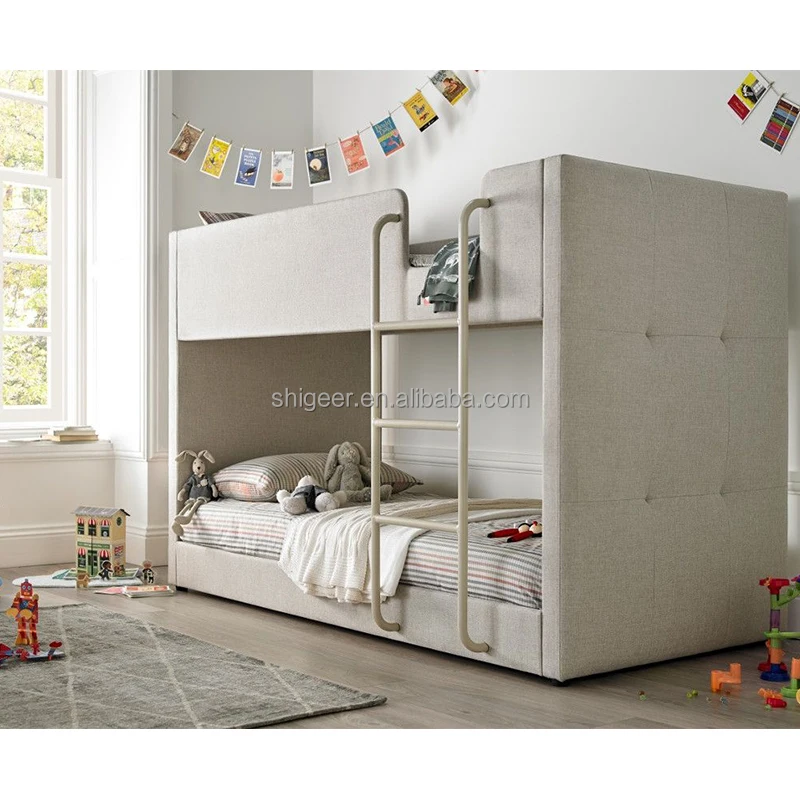 Modern bunk bed children bed solid wood loft bed wholesale